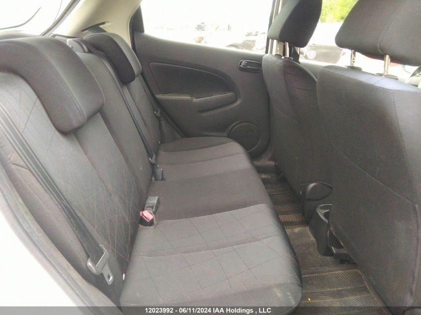 2011 Mazda Mazda2 VIN: JM1DE1HY6B0107124 Lot: 12023992