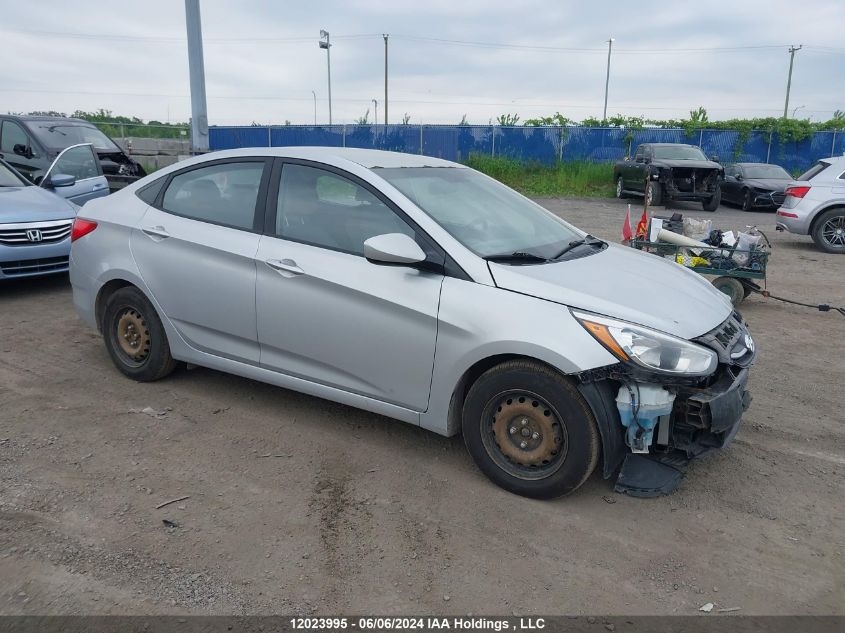 2015 Hyundai Accent Gls VIN: KMHCT4AE1FU844177 Lot: 12023995