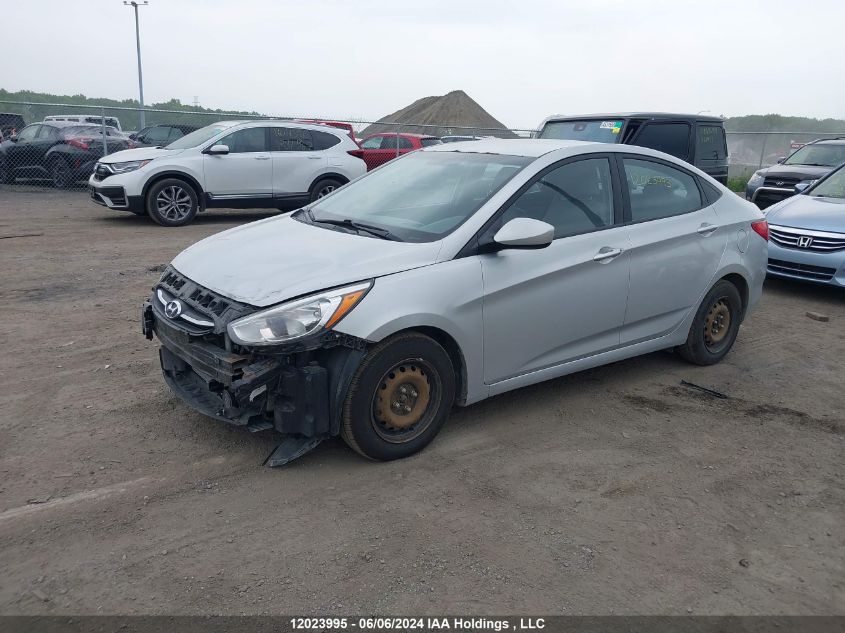 KMHCT4AE1FU844177 2015 Hyundai Accent Gls