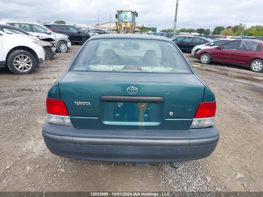 1999 Toyota Tercel Ce VIN: JT2BC53L8X0389492 Lot: 12023999