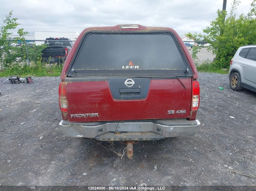 2006 Nissan Frontier Crew Cab Le/Se/Off Road VIN: 1N6AD07W16C459075 Lot: 12024000