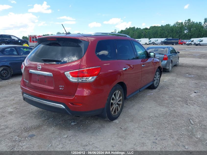 2015 Nissan Pathfinder VIN: 5N1AR2MM7FC646710 Lot: 12024012