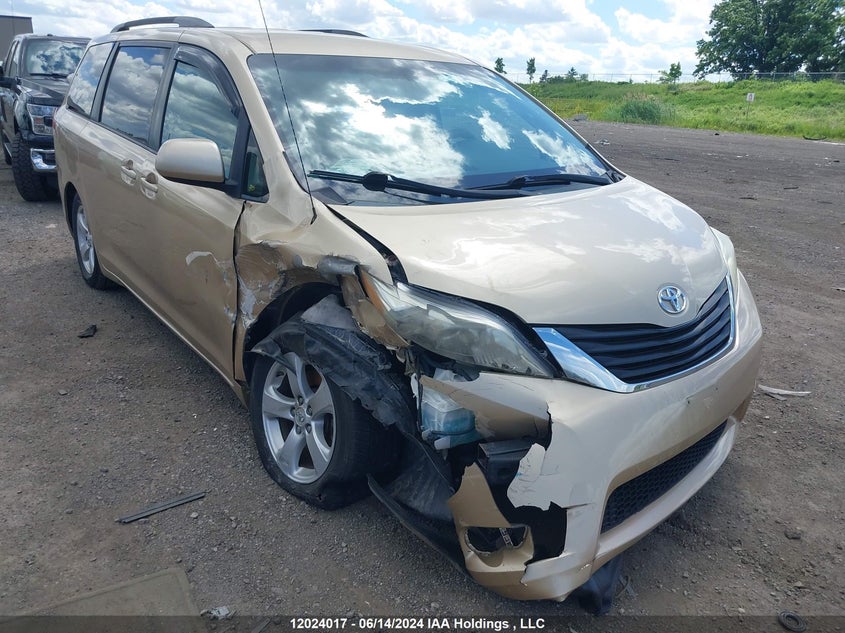 2011 Toyota Sienna Le 8 Passenger VIN: 5TDKK3DCXBS074597 Lot: 12024017