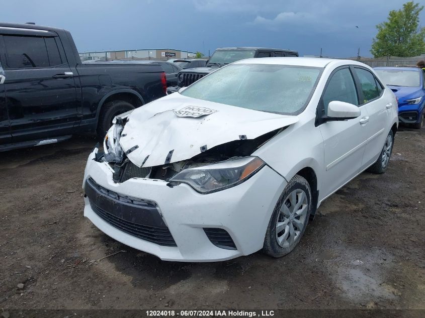 2016 Toyota Corolla Ce/Le/S VIN: 2T1BURHE9GC714839 Lot: 12024018