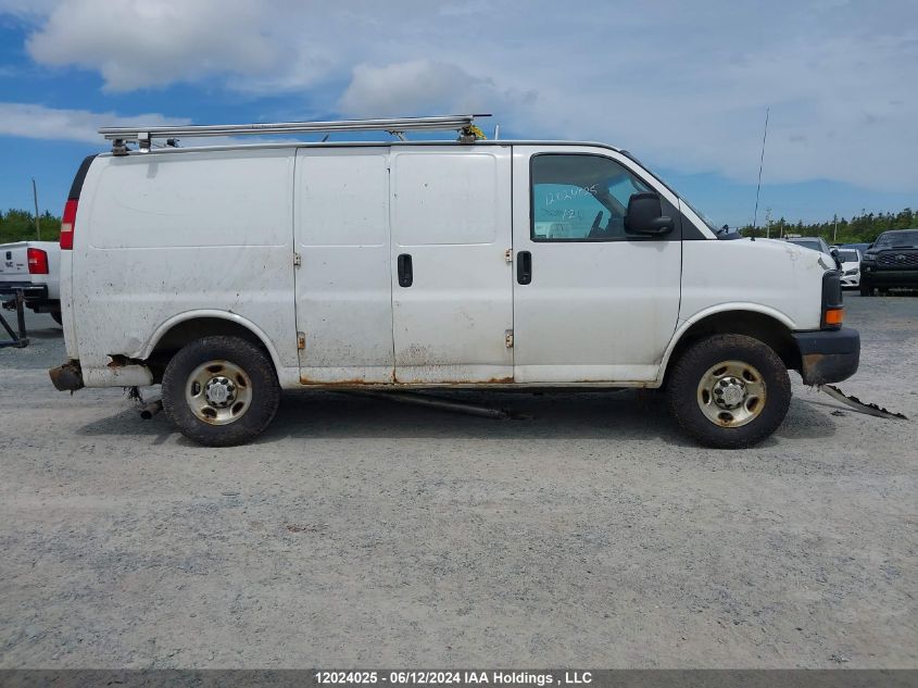 2012 Chevrolet Express G2500 VIN: 1GCWGFCA1C1125925 Lot: 12024025