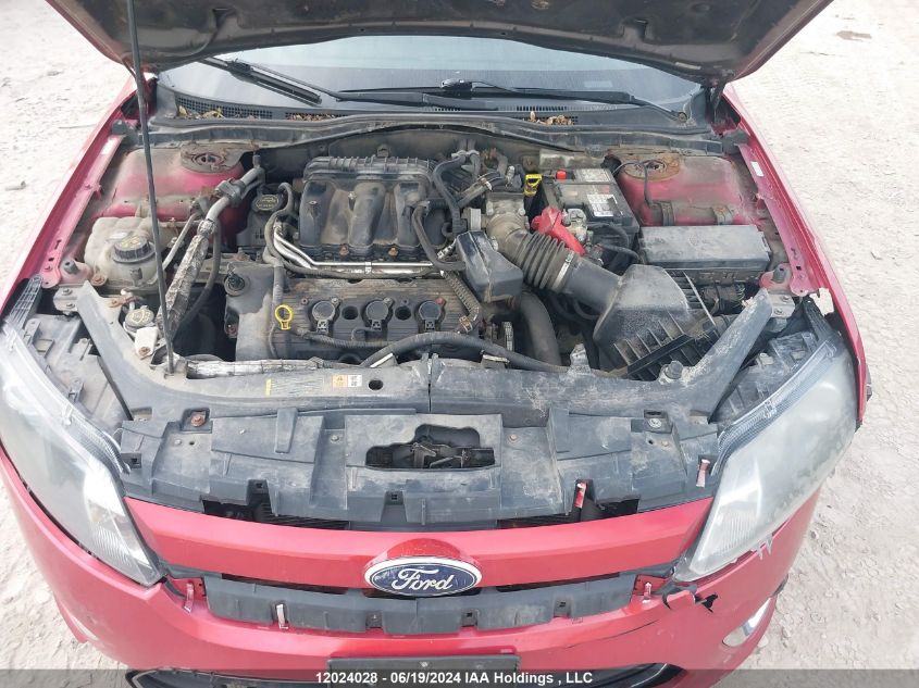 2012 Ford Fusion Sel VIN: 3FAHP0CG9CR384068 Lot: 12024028