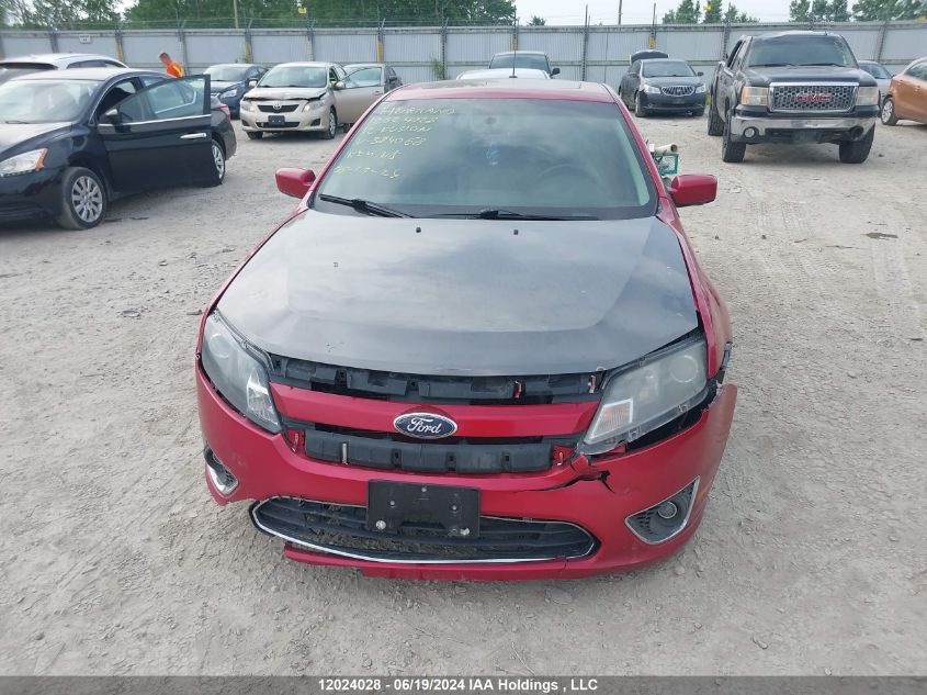 2012 Ford Fusion Sel VIN: 3FAHP0CG9CR384068 Lot: 12024028