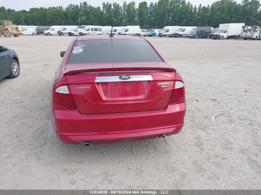 2012 Ford Fusion Sel VIN: 3FAHP0CG9CR384068 Lot: 12024028