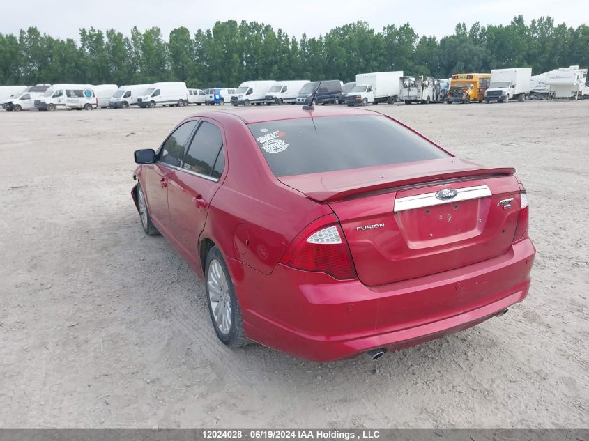 2012 Ford Fusion Sel VIN: 3FAHP0CG9CR384068 Lot: 12024028