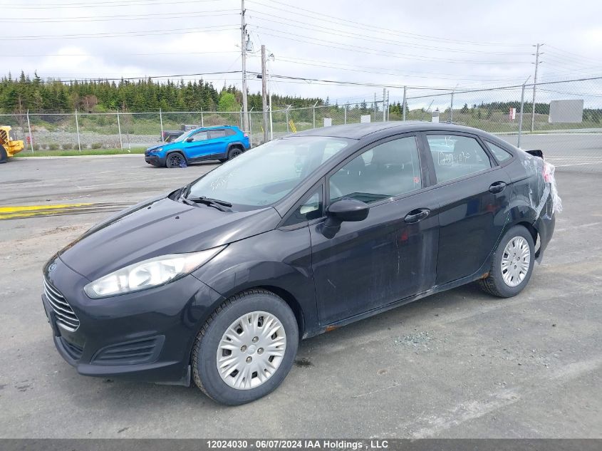 2015 Ford Fiesta S VIN: 3FADP4AJ6FM188661 Lot: 12024030