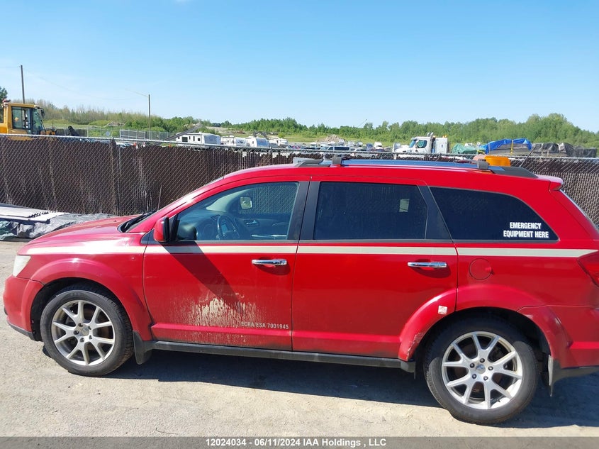 2016 Dodge Journey R/T VIN: 3C4PDDFG5GT227101 Lot: 12024034