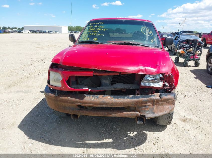 1997 Ford F150 VIN: 1FTDF172XVKB42705 Lot: 12024036