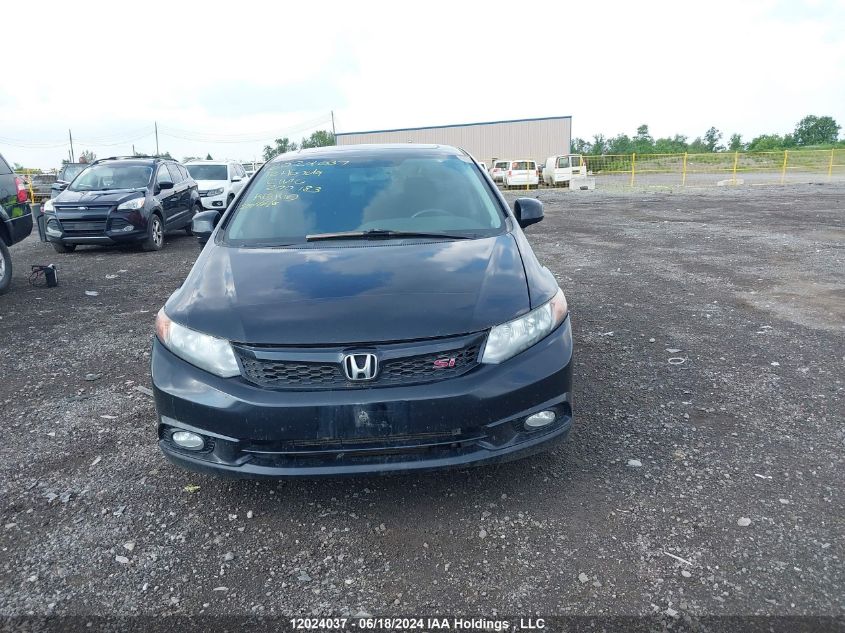 2012 Honda Civic Sdn VIN: 2HGFB6E56CH200183 Lot: 12024037