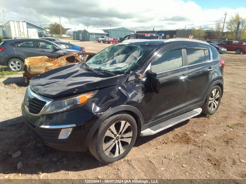 2012 Kia Sportage VIN: KNDPCCA23C7176706 Lot: 12024041