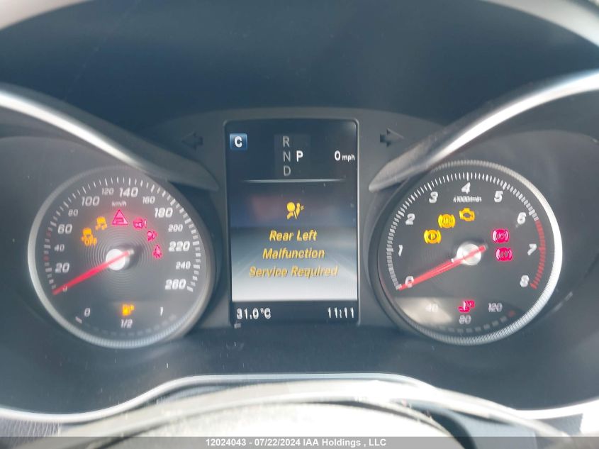 2018 Mercedes-Benz C-Class VIN: 55SWF4KB0JU270460 Lot: 12024043