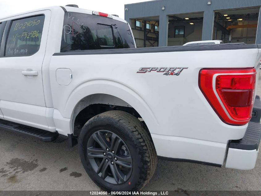 2023 Ford F-150 Xlt VIN: 1FTEW1EPXPKF52586 Lot: 12024050