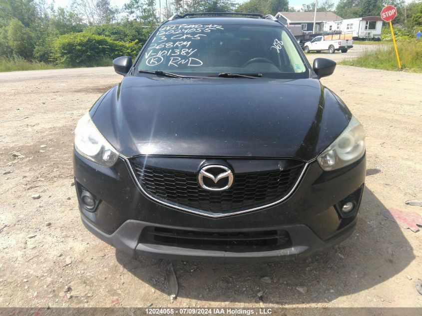 2013 Mazda Cx-5 VIN: JM3KE4CE2D0101384 Lot: 12024055