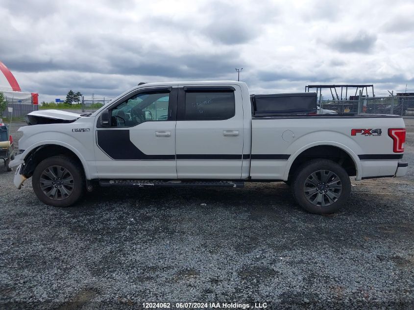 2016 Ford F150 Supercrew VIN: 1FTFW1EFXGFB57926 Lot: 12024062