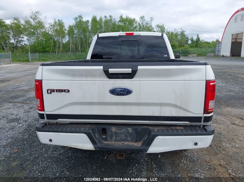 2016 Ford F150 Supercrew VIN: 1FTFW1EFXGFB57926 Lot: 12024062