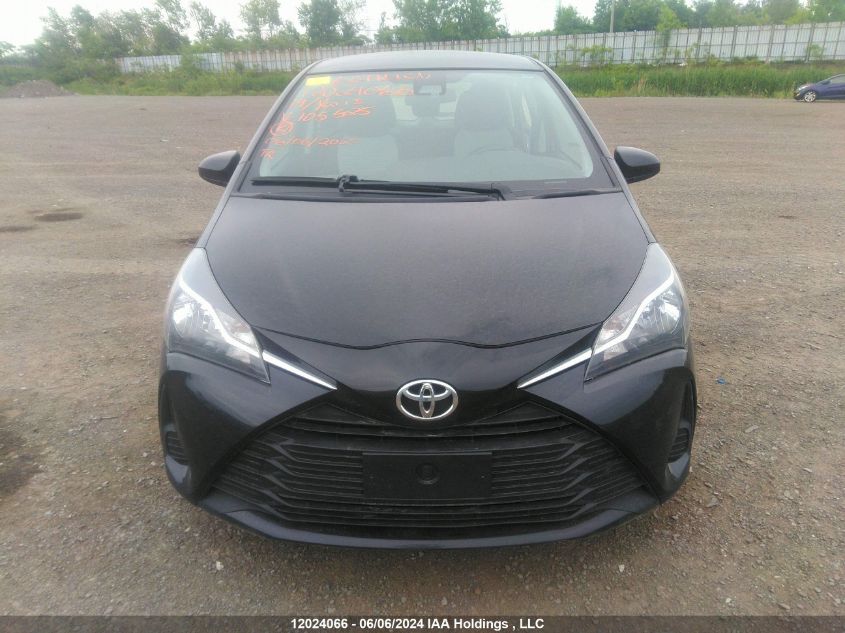 2019 Toyota Yaris L/Le/Se VIN: VNKKTUD30KA105525 Lot: 12024066
