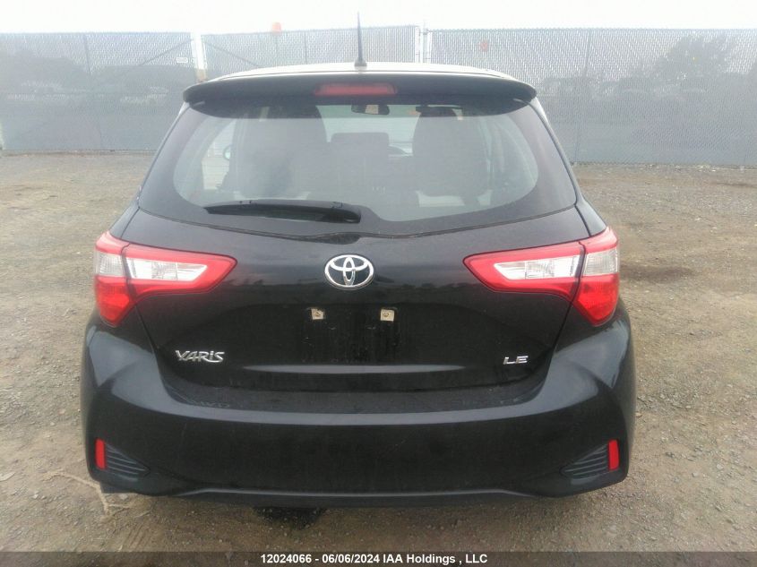 2019 Toyota Yaris L/Le/Se VIN: VNKKTUD30KA105525 Lot: 12024066