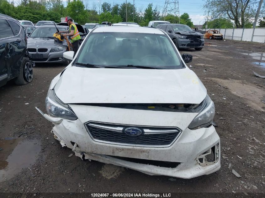 2018 Subaru Impreza VIN: 4S3GKAA65J3617444 Lot: 12024067