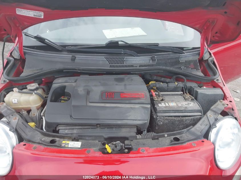 2014 Fiat 500 Sport VIN: 3C3CFFBR8ET195127 Lot: 12024073