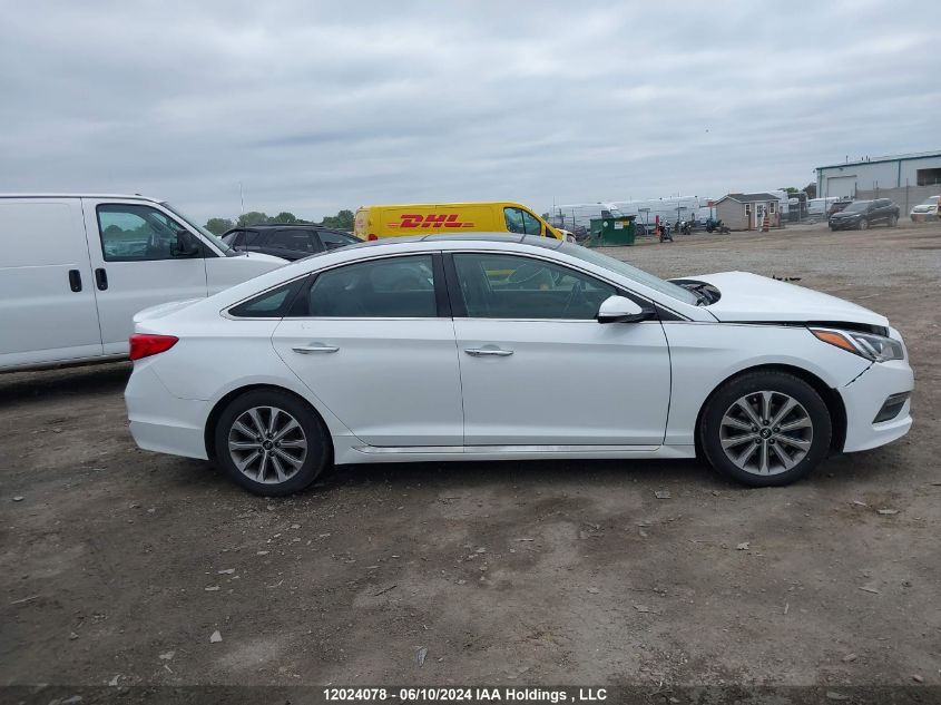 2016 Hyundai Sonata Sport/Limited VIN: 5NPE34AF4GH394428 Lot: 12024078