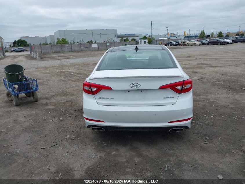 2016 Hyundai Sonata Sport/Limited VIN: 5NPE34AF4GH394428 Lot: 12024078