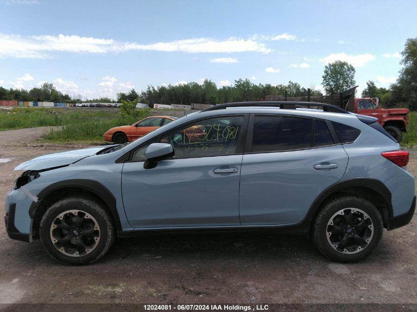 2021 Subaru Crosstrek VIN: JF2GTABC9M8275278 Lot: 12024081