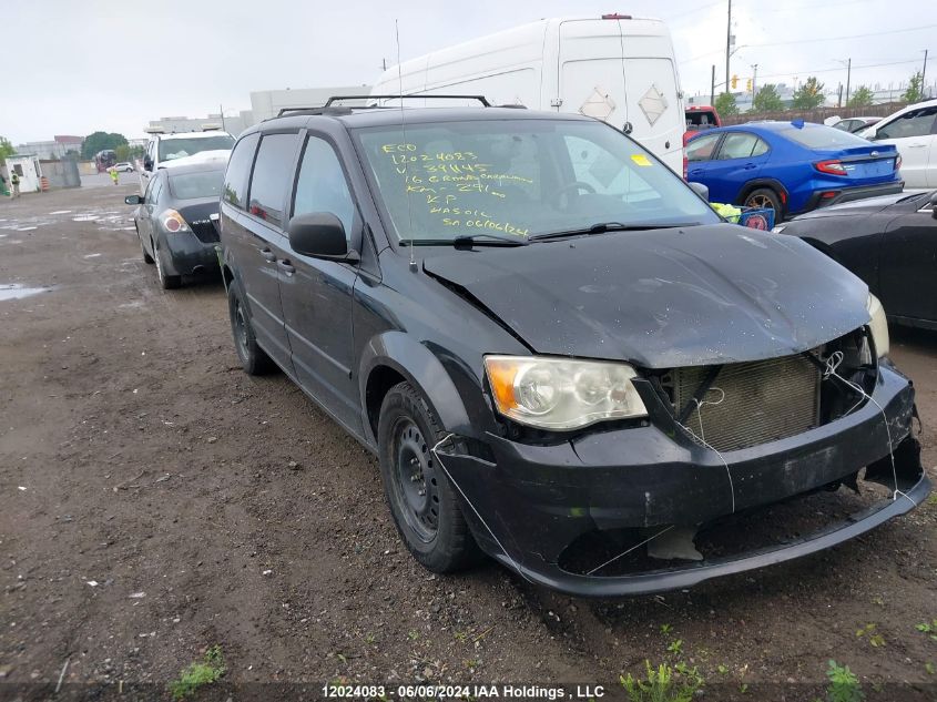 2016 Dodge Grand Caravan Se/Sxt VIN: 2C4RDGBG7GR391145 Lot: 12024083