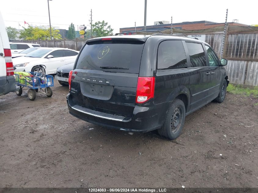 2016 Dodge Grand Caravan Se/Sxt VIN: 2C4RDGBG7GR391145 Lot: 12024083