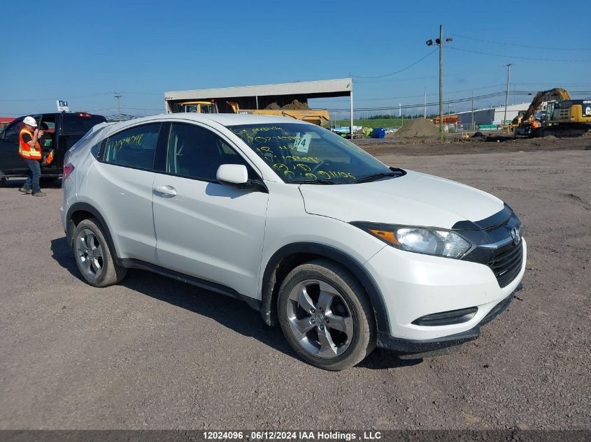 2018 Honda Hr-V Lx VIN: 3CZRU6H3XJM109085 Lot: 12024096