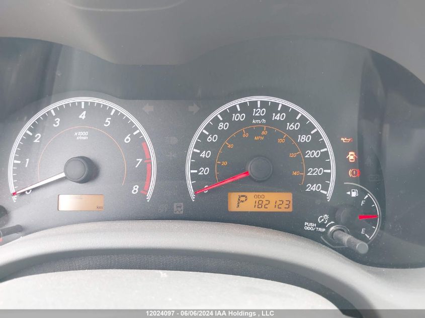 2010 Toyota Corolla S/Le/Xle VIN: 2T1BU4EE7AC352797 Lot: 12024097