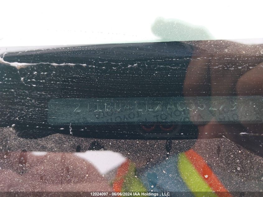 2010 Toyota Corolla S/Le/Xle VIN: 2T1BU4EE7AC352797 Lot: 12024097