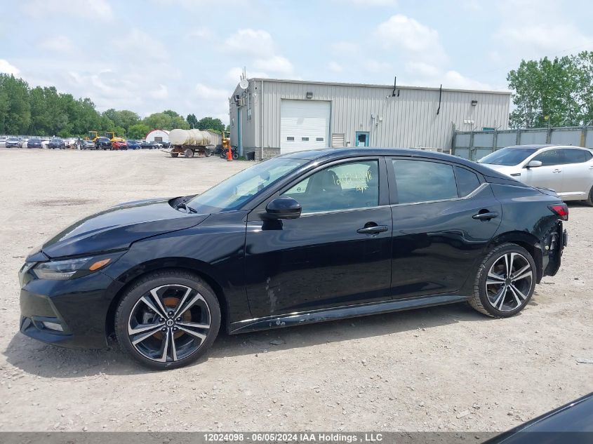 2021 Nissan Sentra VIN: 3N1AB8DV0MY225097 Lot: 12024098