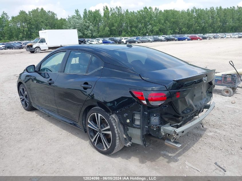 2021 Nissan Sentra VIN: 3N1AB8DV0MY225097 Lot: 12024098