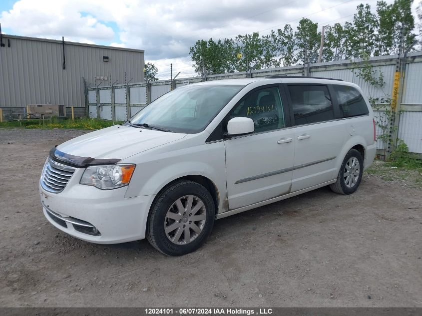 2015 Chrysler Town & Country Touring VIN: 2C4RC1BG2FR707727 Lot: 12024101