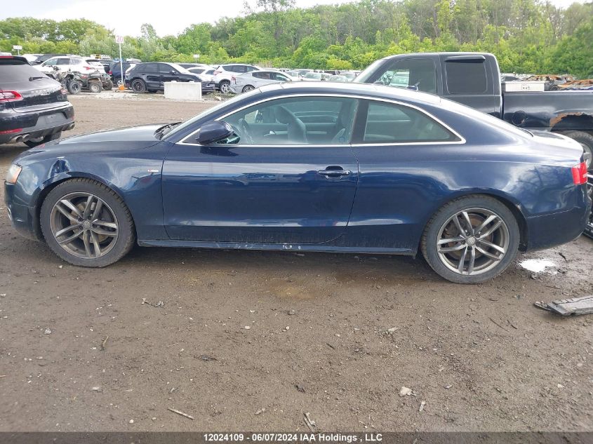 2011 Audi A5 Premium VIN: WAUSFBFR5BA027147 Lot: 12024109