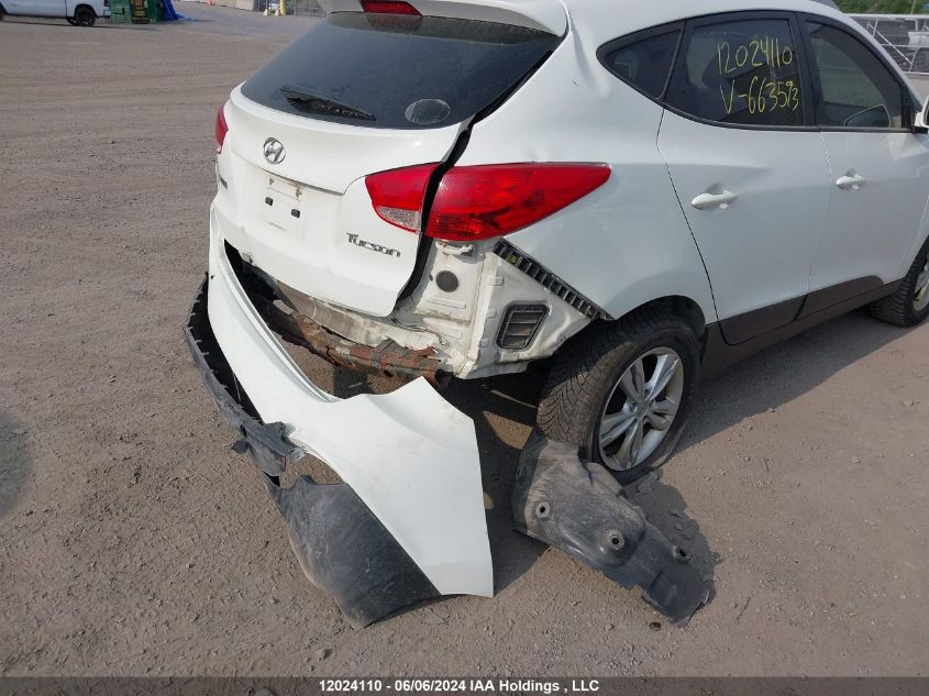 2013 Hyundai Tucson Gls/Limited VIN: KM8JU3AC5DU663593 Lot: 12024110