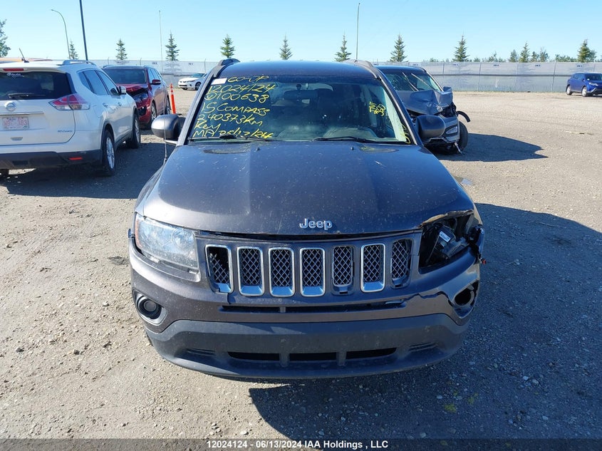 2015 Jeep Compass Sport VIN: 1C4NJDAB5FD100638 Lot: 12024124