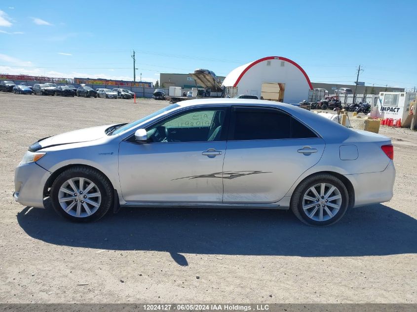 2012 Toyota Camry Hybrid Le/Xle VIN: 4T1BD1FK9CU053204 Lot: 12024127