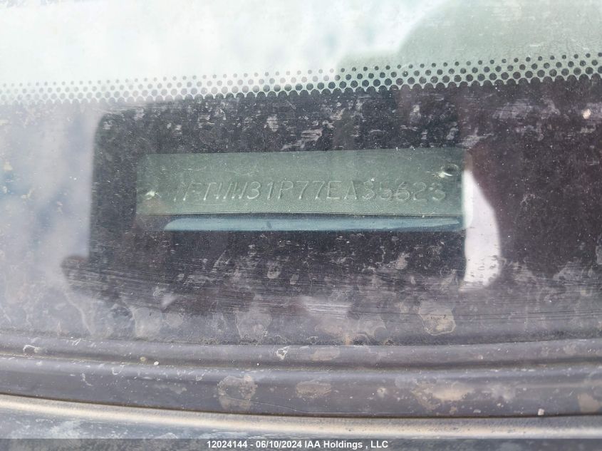 2007 Ford F350 Srw Super Duty VIN: 1FTWW31P77EA35623 Lot: 12024144