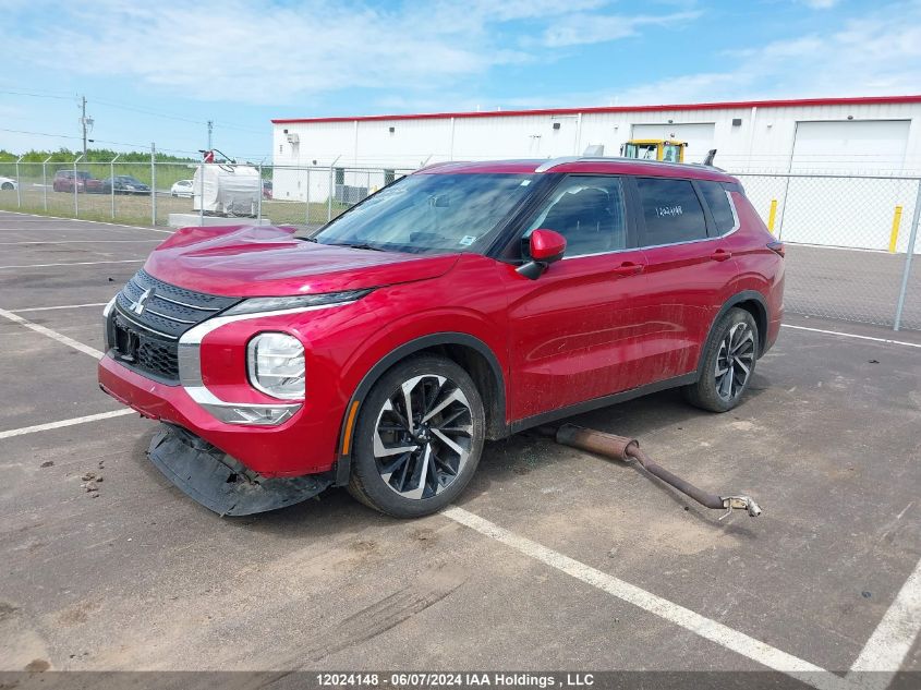 2022 Mitsubishi Outlander Se/Black Edition VIN: JA4J4UA87NZ606686 Lot: 12024148