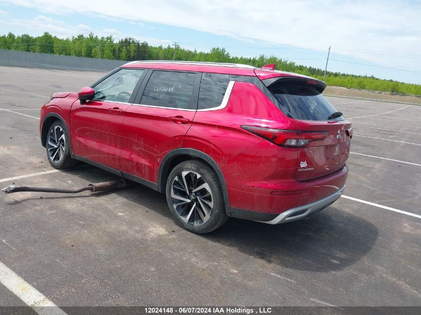 2022 Mitsubishi Outlander Se/Black Edition VIN: JA4J4UA87NZ606686 Lot: 12024148