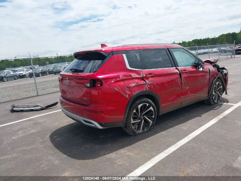 2022 Mitsubishi Outlander Se/Black Edition VIN: JA4J4UA87NZ606686 Lot: 12024148