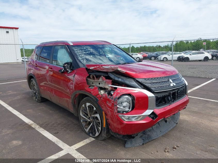 2022 Mitsubishi Outlander Se/Black Edition VIN: JA4J4UA87NZ606686 Lot: 12024148