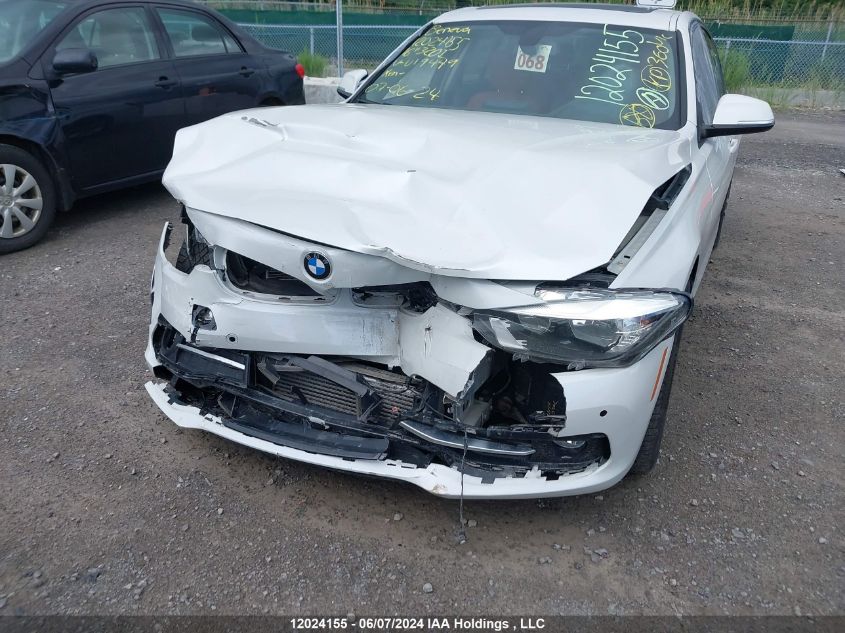 2016 BMW 320I xDrive VIN: WBA8E5G56GNU19449 Lot: 12024155