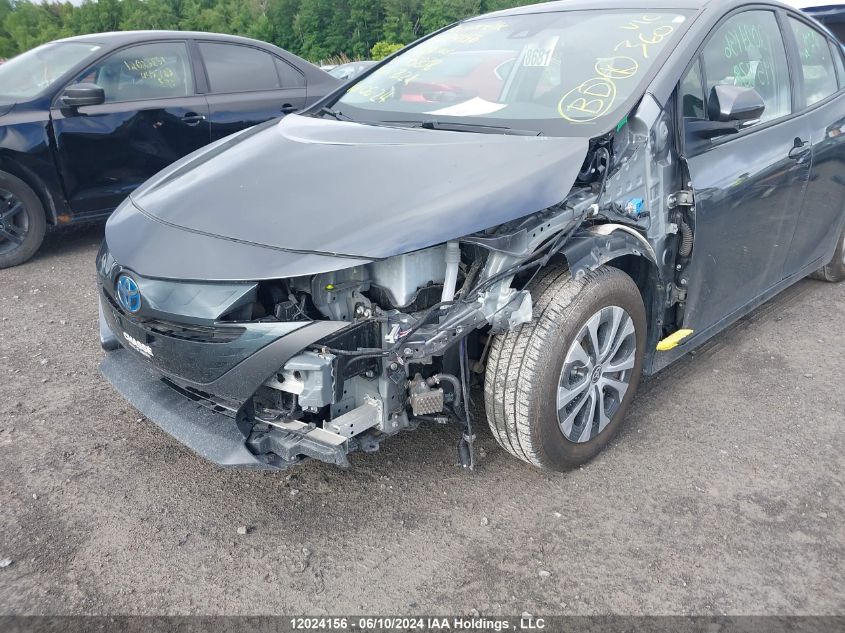 2021 Toyota Prius Prime Le/Xle/Limited VIN: JTDKAMFP1M3195838 Lot: 12024156