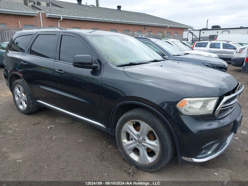 2014 Dodge Durango Sxt VIN: 1C4RDJAG0EC587898 Lot: 12024159